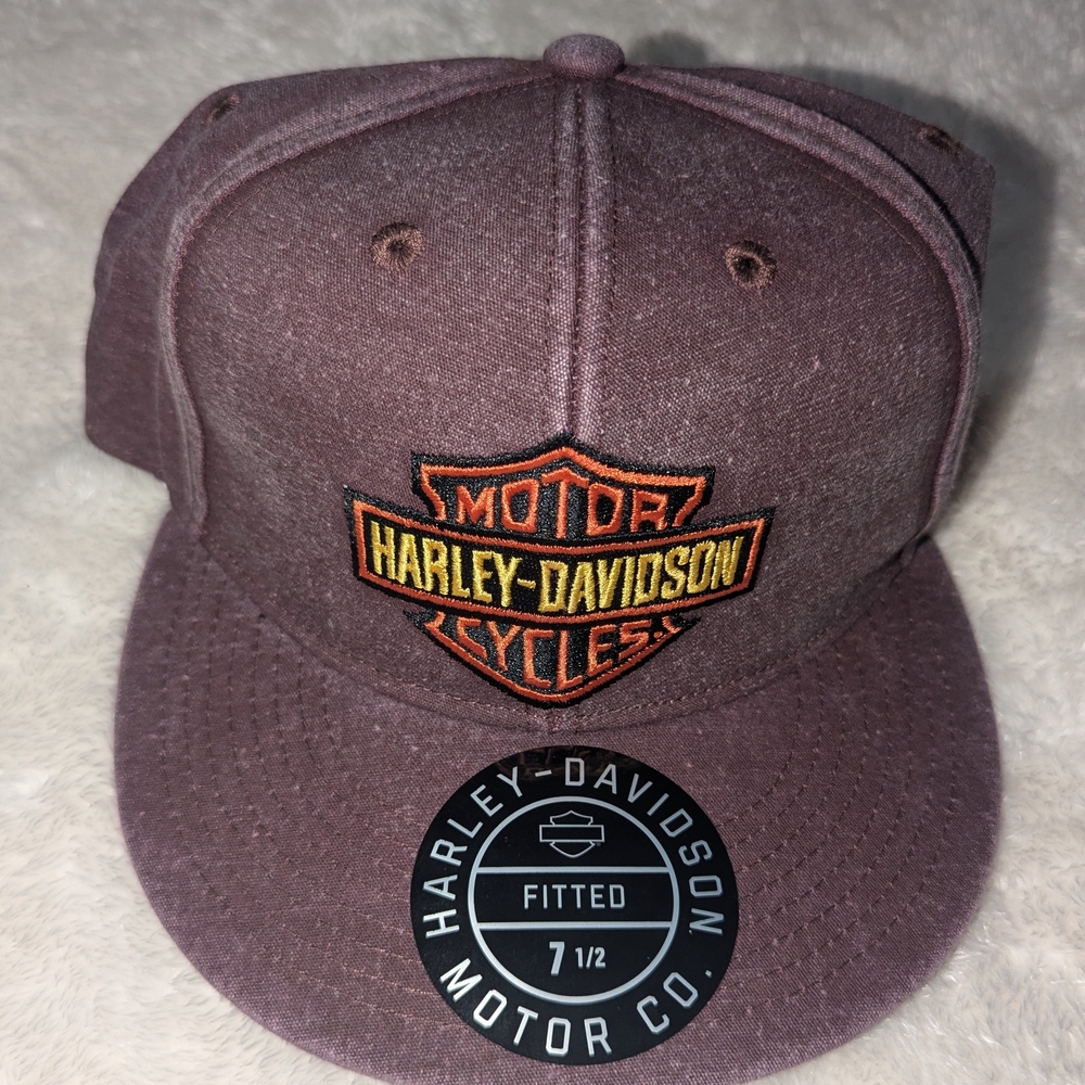 Harley-Davidson Brown Fitted Cap